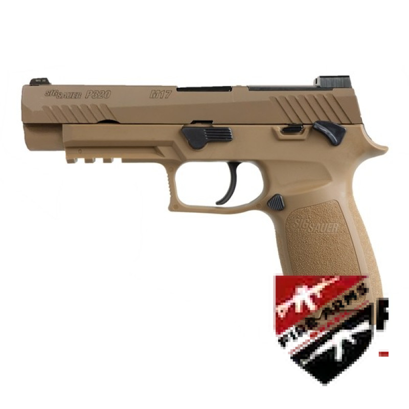 PISTOLA P320-M17 COYOTE C/ TRAVA E CALIBRE 9MM – SIG SAUER