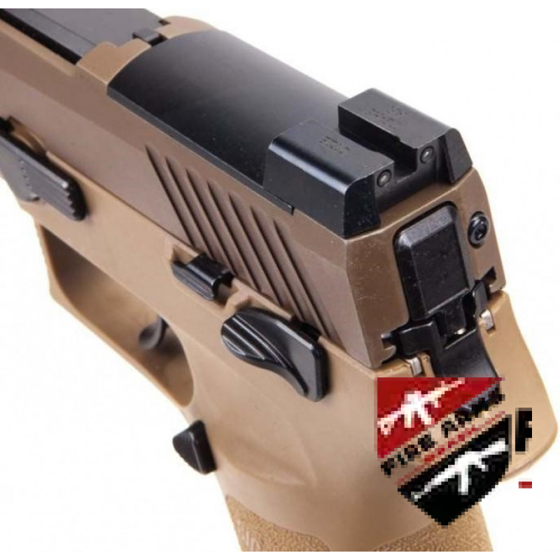 PISTOLA P320-M17 COYOTE C/ TRAVA E CALIBRE 9MM – SIG SAUER