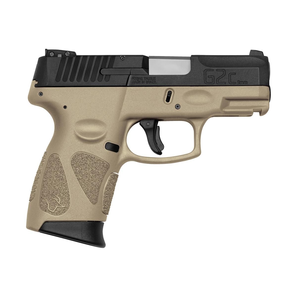 PISTOLA TAURUS G2C CAL. 38 TPC TAN (LANÇAMENTO)